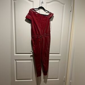 Philanthropy Latex Paton latex VL jumpsuit